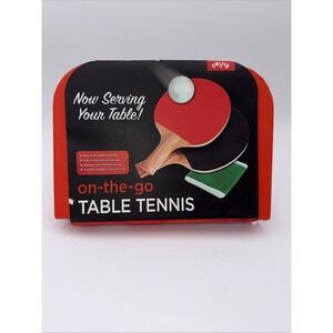 Nifty Games On-The-Go Table Tennis Ping Pong 2 Paddles 3 Balls 46" Net MSRP $25